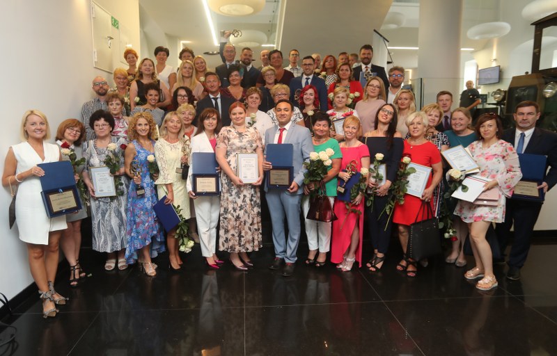 Gala finałowa plebiscytu „Hipokrates Roku”. Laureaci plebiscytu „Hipokrates Roku”.