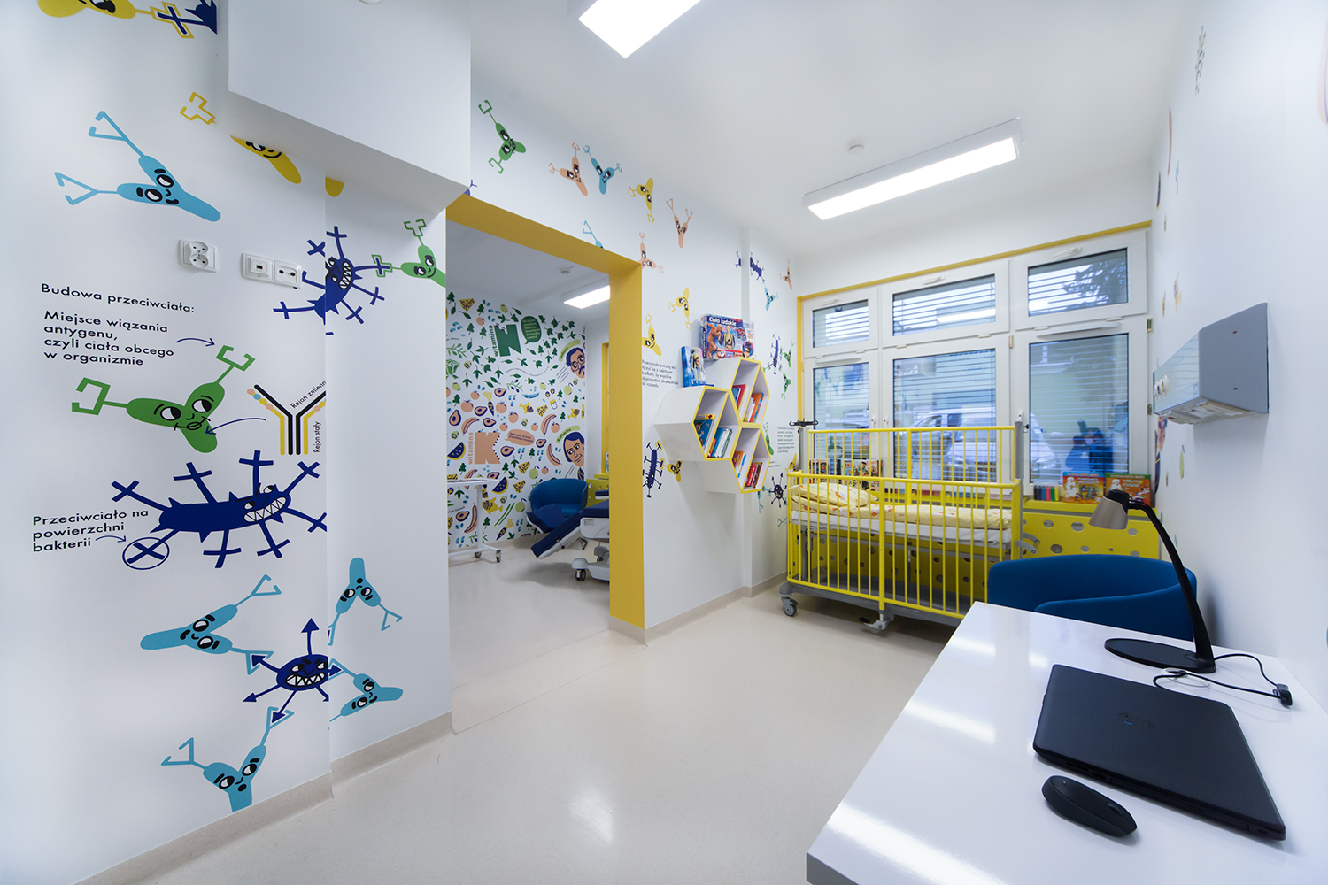 Nowa sala podań leków w szpitalu w szczecińskich Zdrojach. 