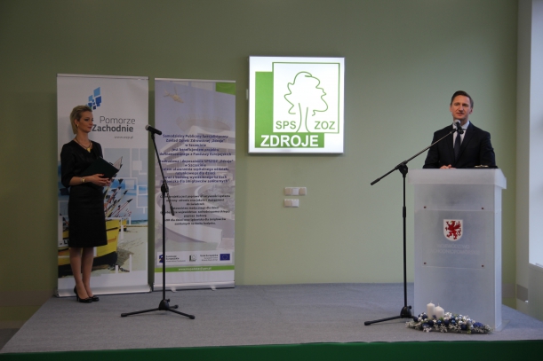 Marszałek województwa Olgierd Geblewicz podczas otwarcia mówił o ogromnym wysiłku inwestycyjnym, jaki przeszedł szpital w Zdrojach w ostatnich latach. 