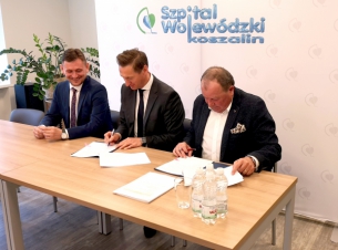 Władze samorządu województwa oraz dyrekcja Szpitala Wojewódzkiego w Koszalinie podpisała umowę na zakup nowoczesnego aparatu RTG. 